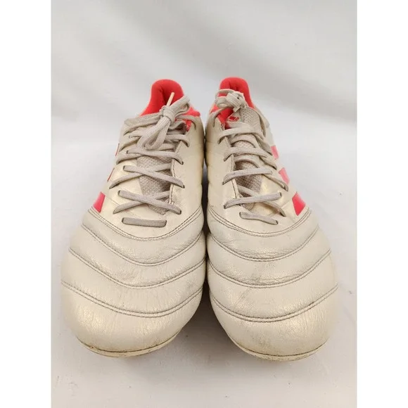 Adidas Copa 19.1 FG Soccer Cleats Size 11 Firm Ground Red Stripes Ivory Football